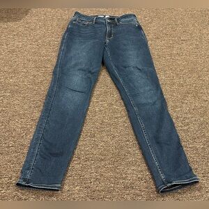 EUC! Classic Old Navy Blue Women's Jeans Rockstar Super Skinny Extra High Rise 8